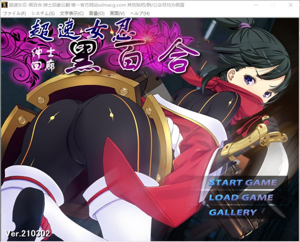 【大作ACT+STG/汉化/动态/全CV】超速女忍-黑百合V1.00 云汉化版+全CG包【新汉化/3.6G】