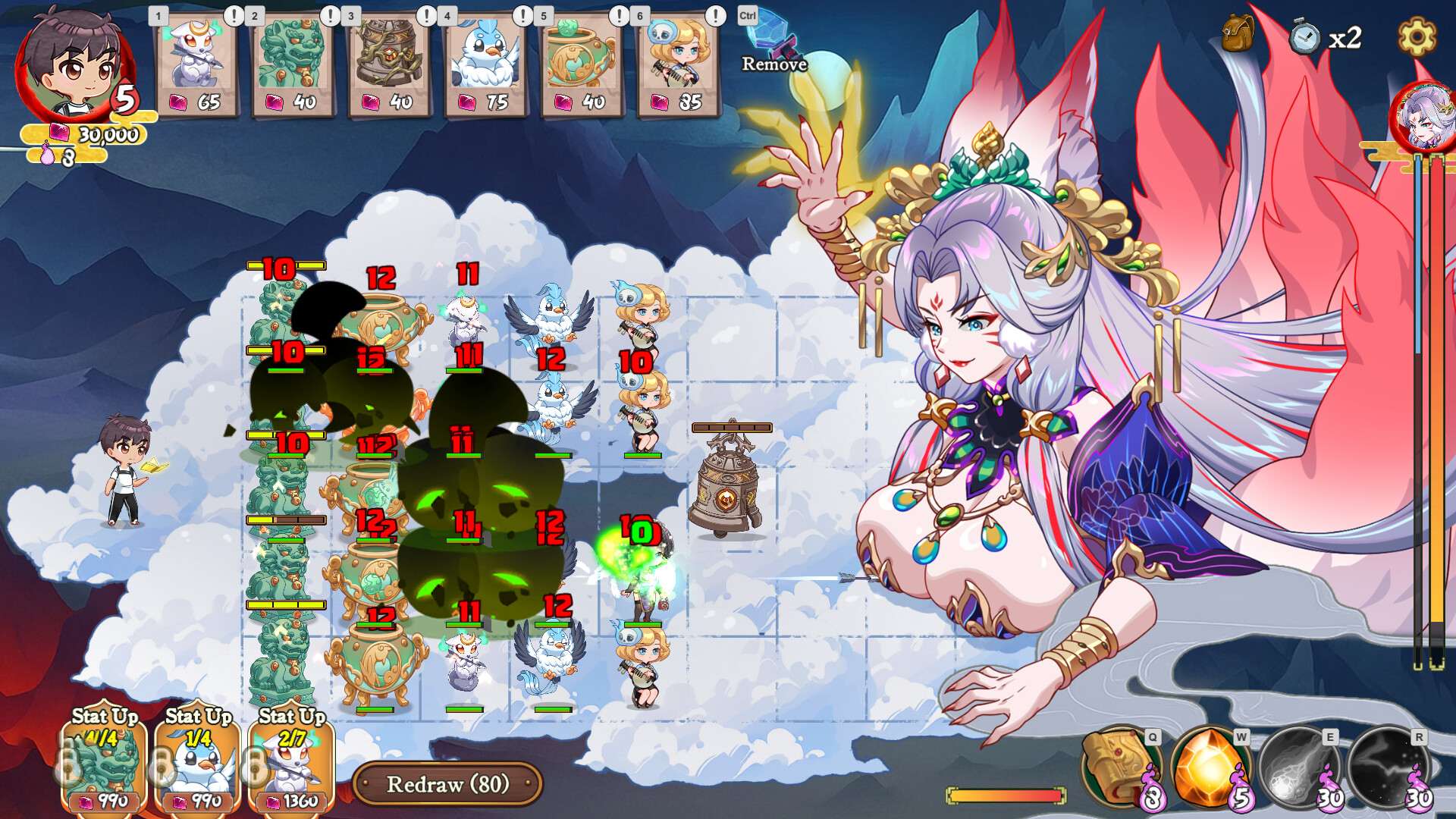 【SLG/中文/动态】妖谈2：九尾异闻 V1.1.04 STEAM官方中文版+DLC【更新DLC/4.2G】